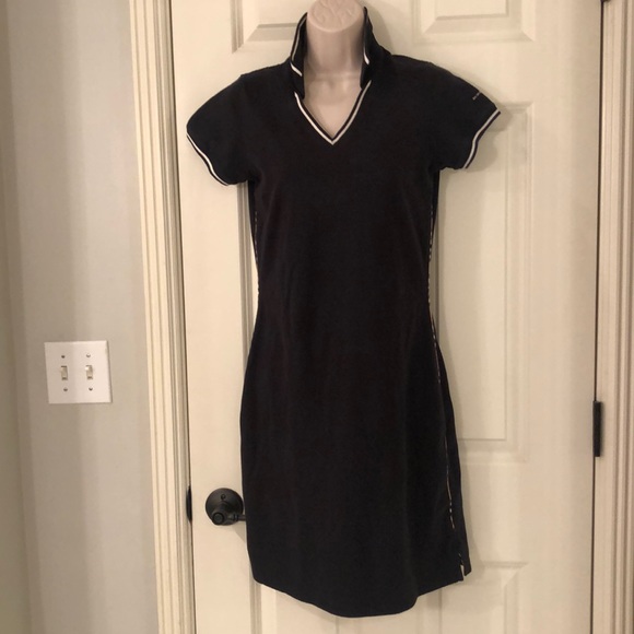 Burberry Dresses & Skirts - Authentic black Burberry golf dress size small